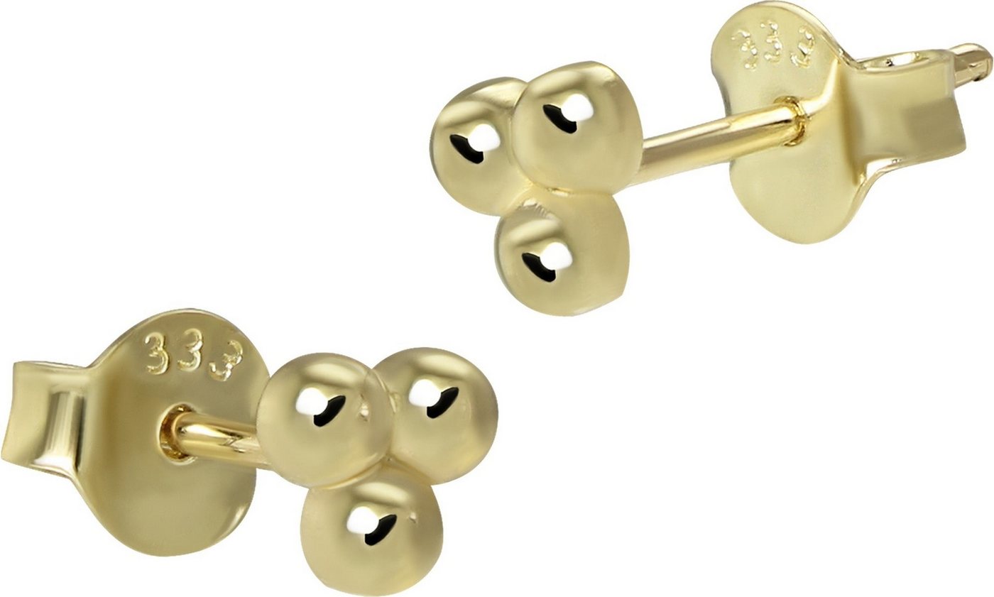 GoldDream Paar Ohrstecker GoldDream Ohrstecker Balls Ohrring Gold (Ohrstecker), Damen Ohrstecker Balls aus 333 Gelbgold - 8 Karat, Farbe: gold von GoldDream