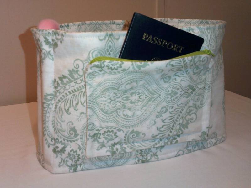 Damask Spa - Purse Organizer Insert-Tote Bag-Handtasche/29 "Lang von GoldEyeLilly