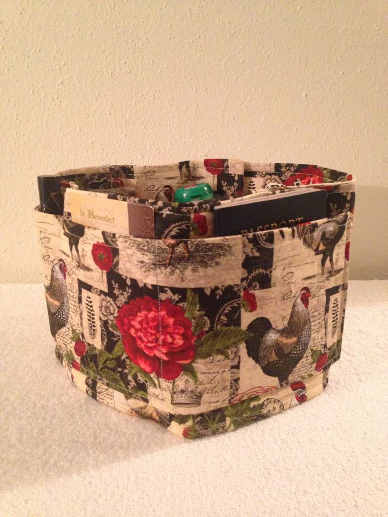 Geldbörse-Organizer Einfügen/Französisch Hahn Blumenbeet 29" Lang von GoldEyeLilly