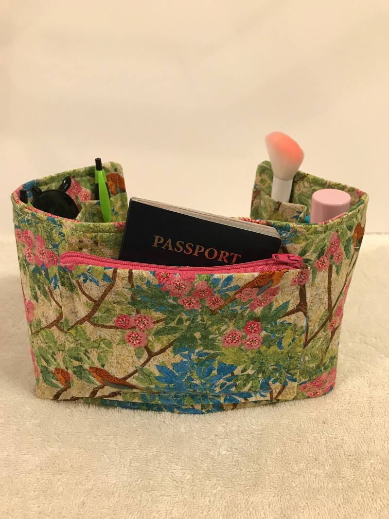 Wunderschöner Garten Vogel Zweige Design Geldbörse Organizer/Tote, Handtasche 19 "Lang von GoldEyeLilly