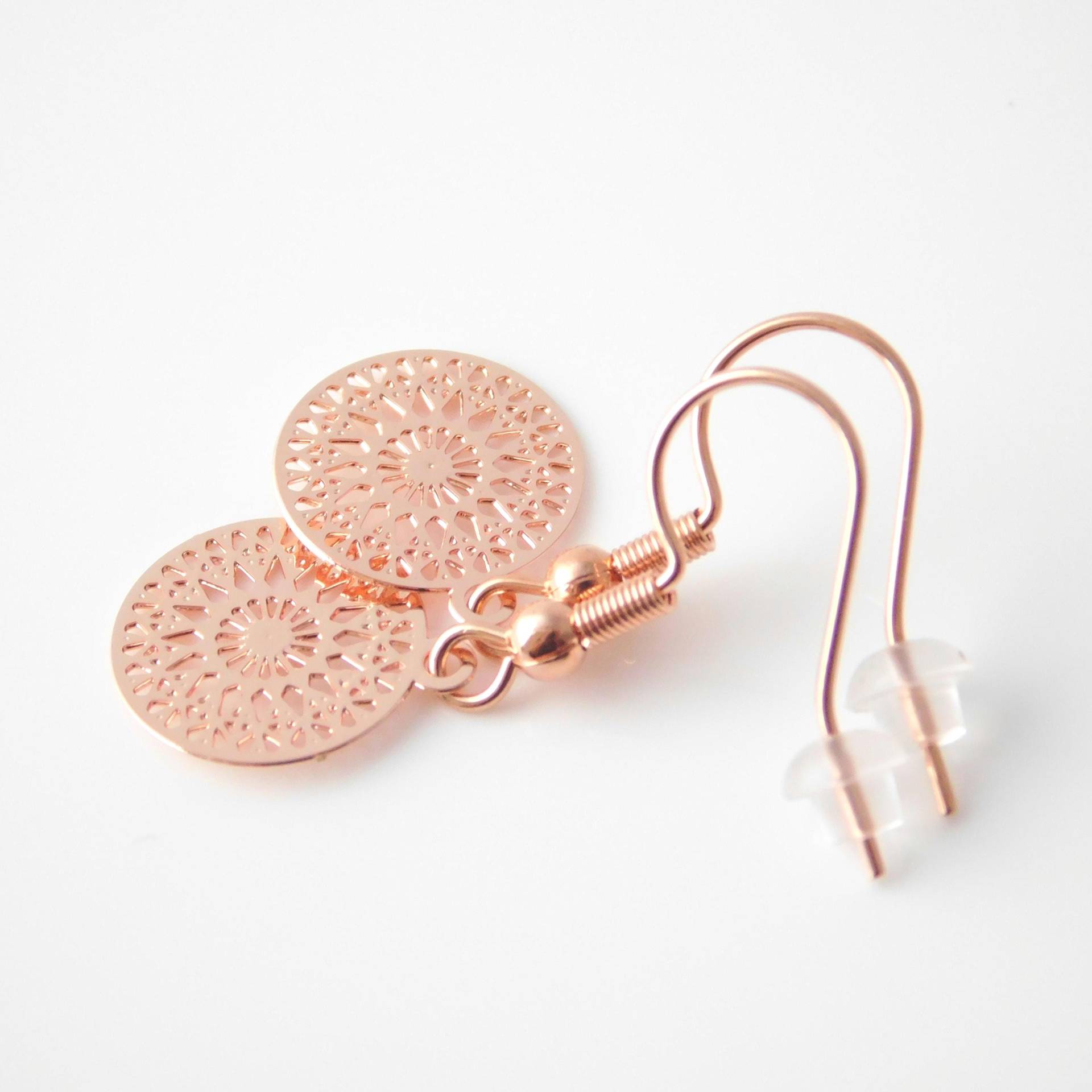 Mandala Ohrringe Roségold Mandala Ohrringe Roségold von GoldKindMannheim