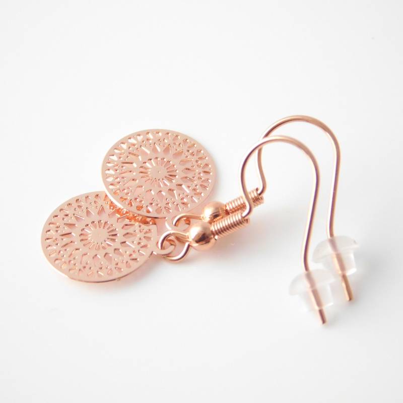 Mandala Ohrringe Roségold Mandala Ohrringe Roségold von GoldKindMannheim