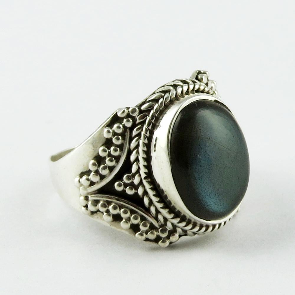 Labradorit Ring - Februar Geburtsstein Schmuck | Damenringe Geschenke Für Momgt von GoldTroveJewellery