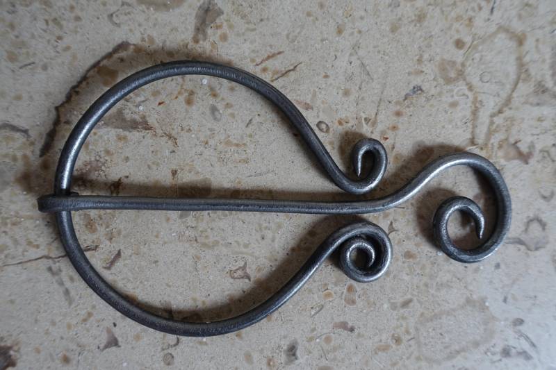Gewandnadel Eisen Larp Mittelalter Wikinger von GoldbergForge