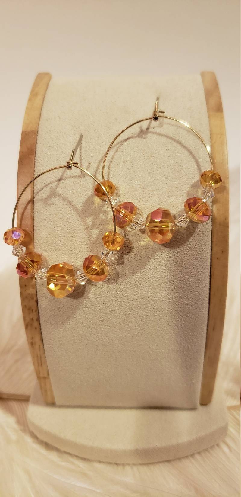 Honig Und Eis Ohrringe - Gold Filled von GoldberrysCottage