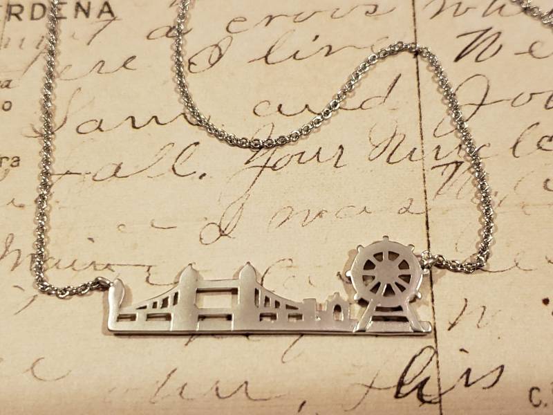 London Skyline Halskette von GoldberrysCottage