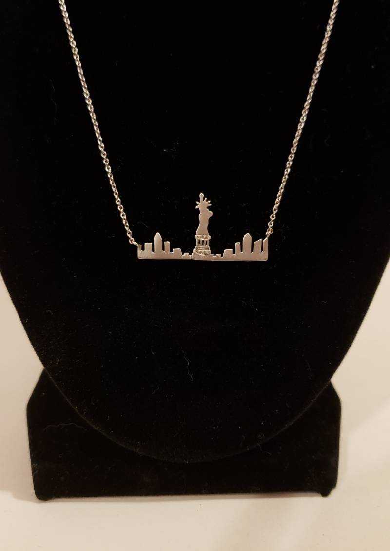 New York Skyline Halskette von GoldberrysCottage
