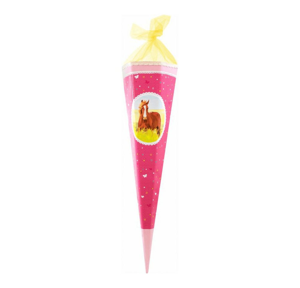 Goldbuch Schultüte Goldbuch Schultüte Pferdeliebe, 6-eckig, Tüllverschluss - 85cm Goldbuch Schultüte Goldbuch Schultüte Pferdeliebe, 6-eckig, Tüllverschluss - 85cm von Goldbuch