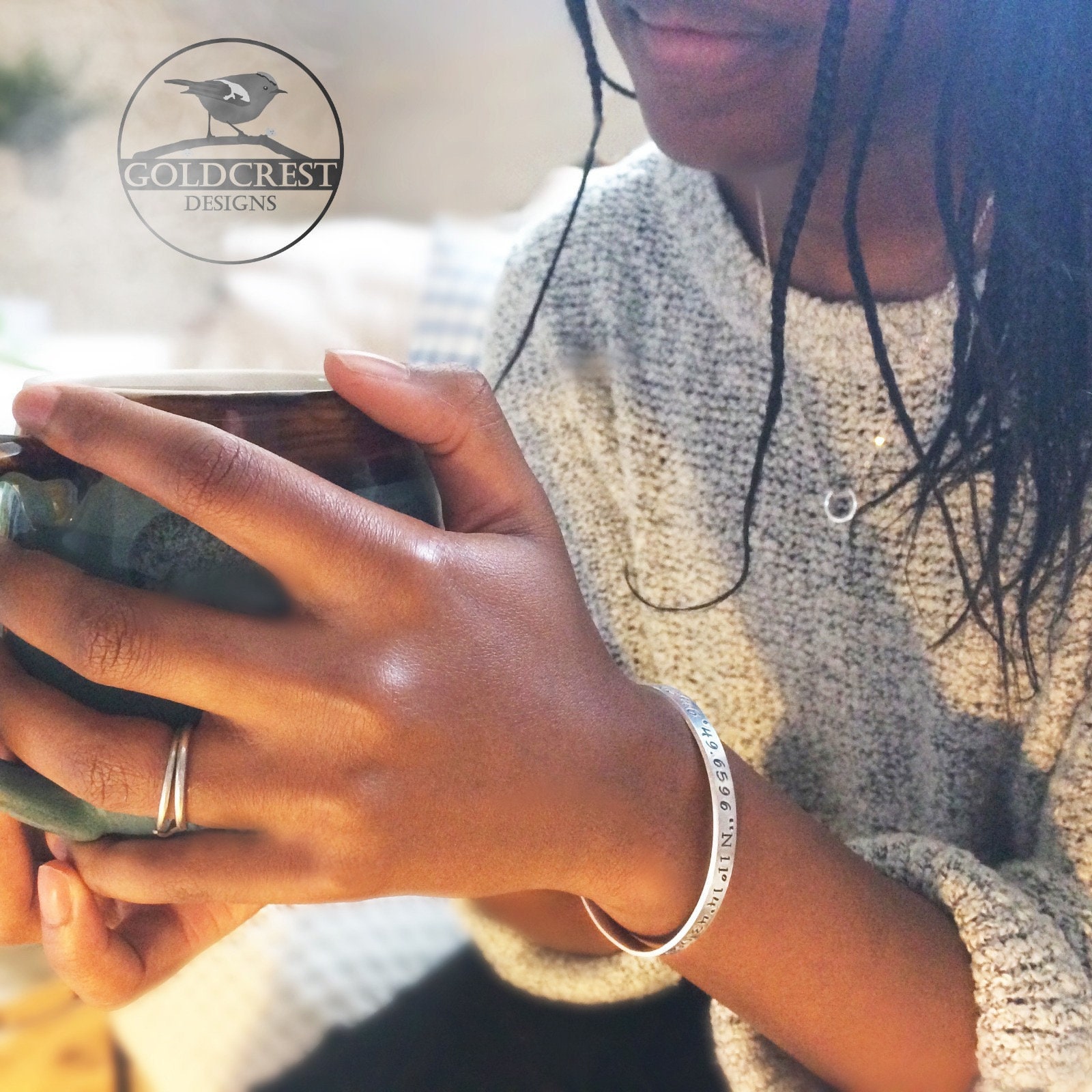 Handgestempeltes Personalisiertes Koordinaten Armband // Seine Und Ihre Passende Längen - Breite Perfektes Jubiläumsgeschenk/Ldr Special Place Handgestempeltes Personalisiertes Koordinaten Armband // Seine Und Ihre Passende Längen - Breite Perfektes Jubiläumsgeschenk/Ldr Special Place von GoldcrestDesignsUK
