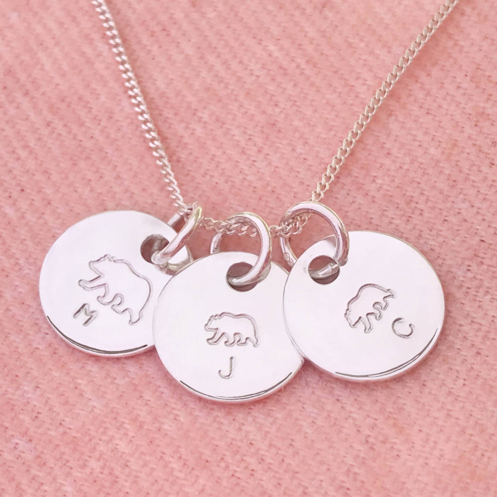 sterling Silber Mama Halskette // Mamma Bär Baby Erste Scheibe Personalisiertes Geschenk Zur Geburt Push Up sterling Silber Mama Halskette // Mamma Bär Baby Erste Scheibe Personalisiertes Geschenk Zur Geburt Push Up von GoldcrestDesignsUK
