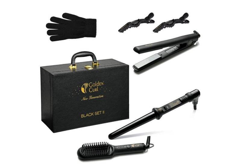 Golden Curl Glätteisen The Luxury Set Keramik-Beschichtung Golden Curl Glätteisen The Luxury Set Keramik-Beschichtung von Golden Curl