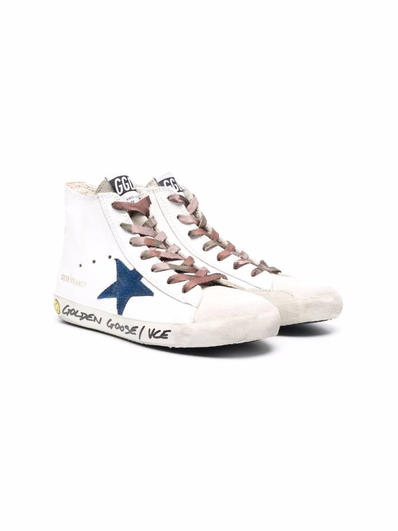 Golden Goose Kids Francy High-Top-Sneakers - Weiß von Golden Goose Kids