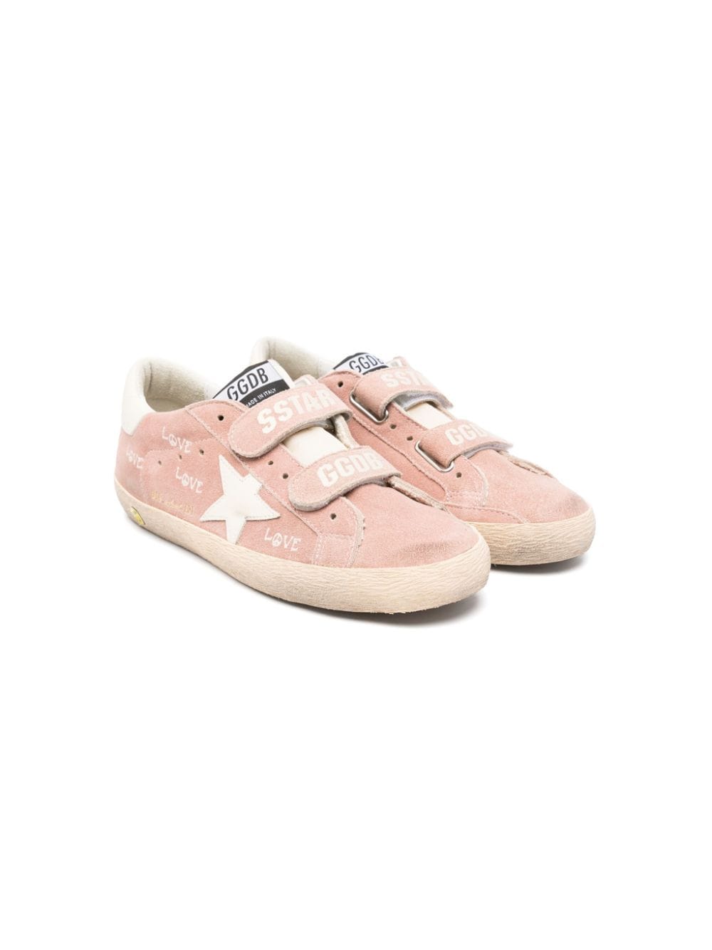 Golden Goose Kids Old School Sneakers aus Wildleder - Rosa von Golden Goose Kids