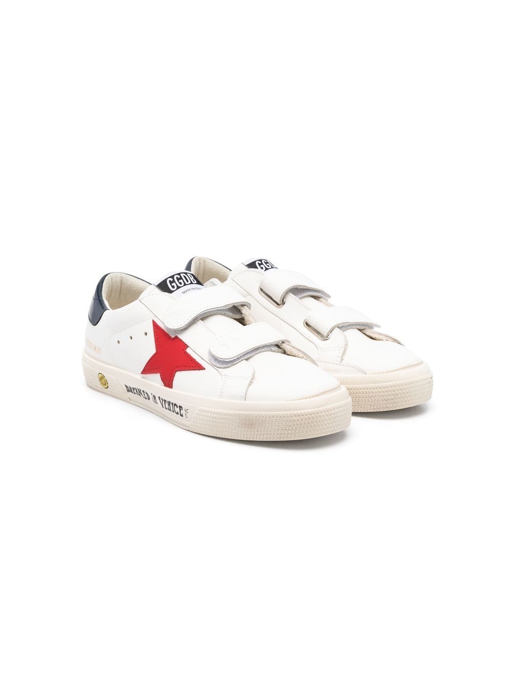 Golden Goose Kids Sneakers mit Klettverschluss - Weiß von Golden Goose Kids