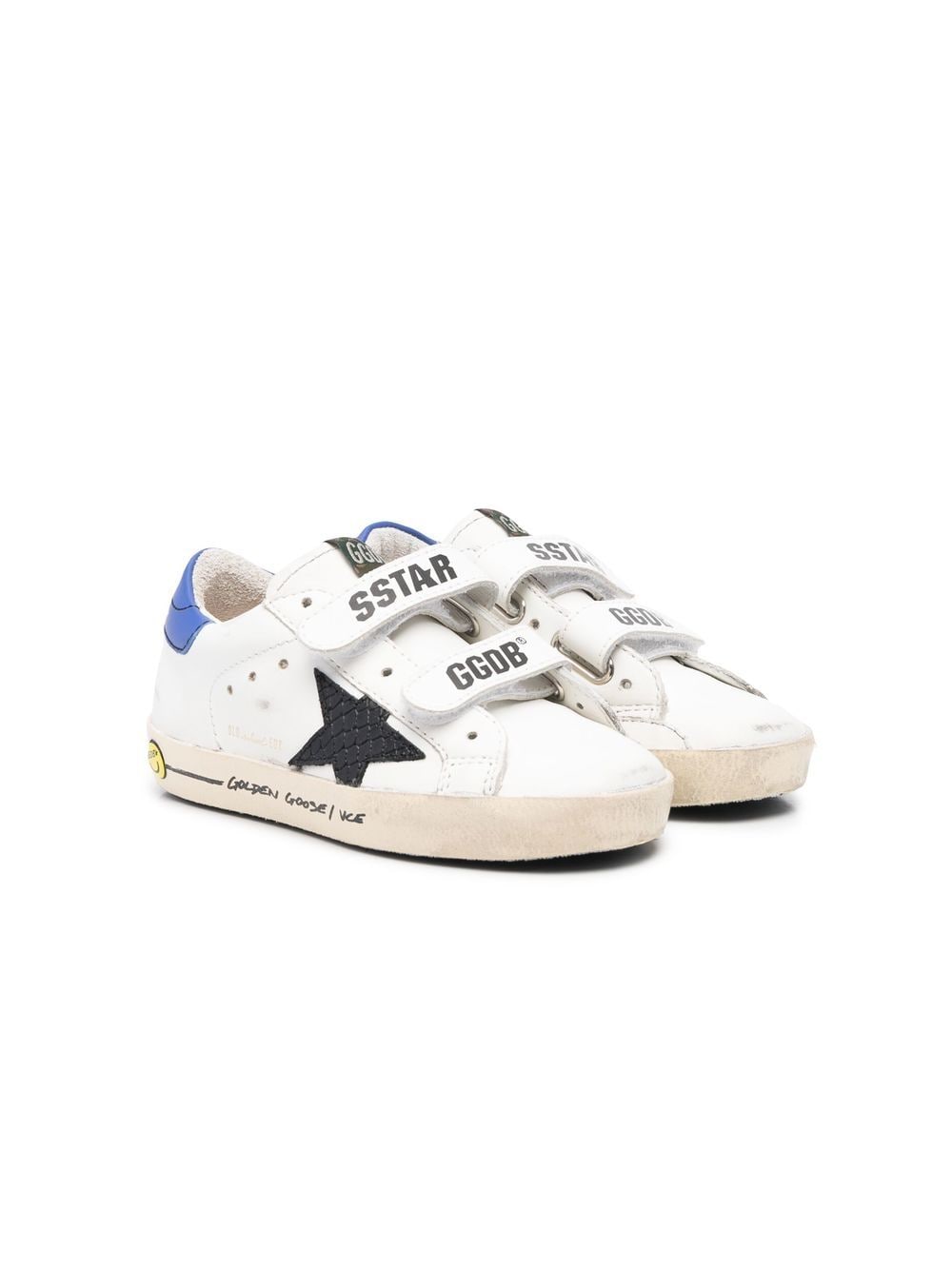 Golden Goose Kids Sneakers mit Klettverschluss - Weiß von Golden Goose Kids