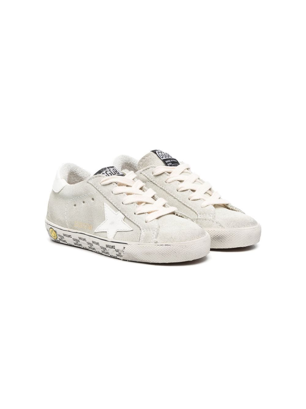 Golden Goose Kids Sneakers mit Logo-Patch - Weiß von Golden Goose Kids