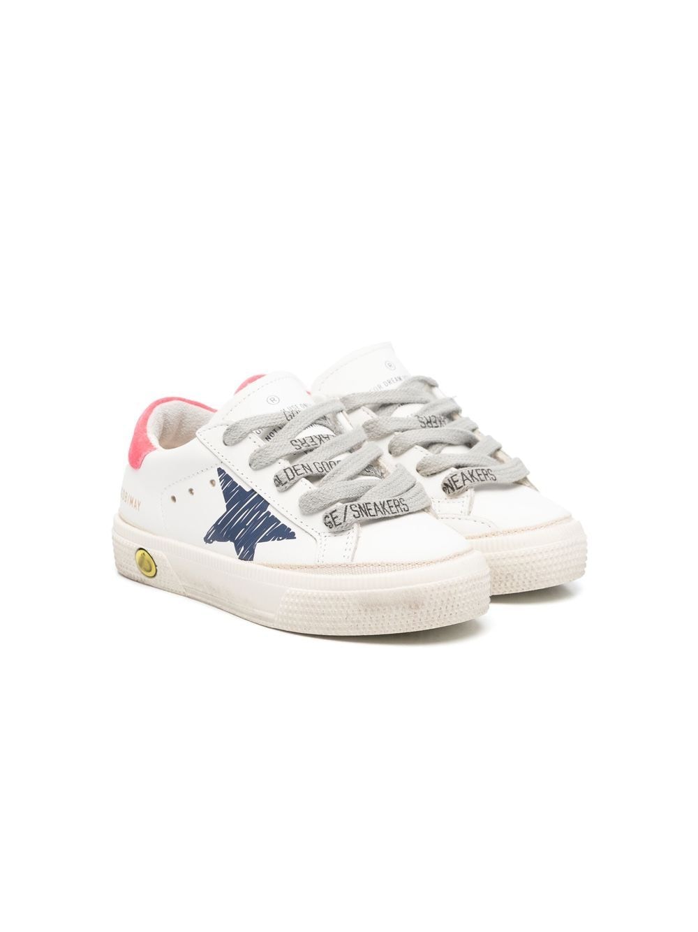 Golden Goose Kids Sneakers mit Logo-Print - Weiß von Golden Goose Kids