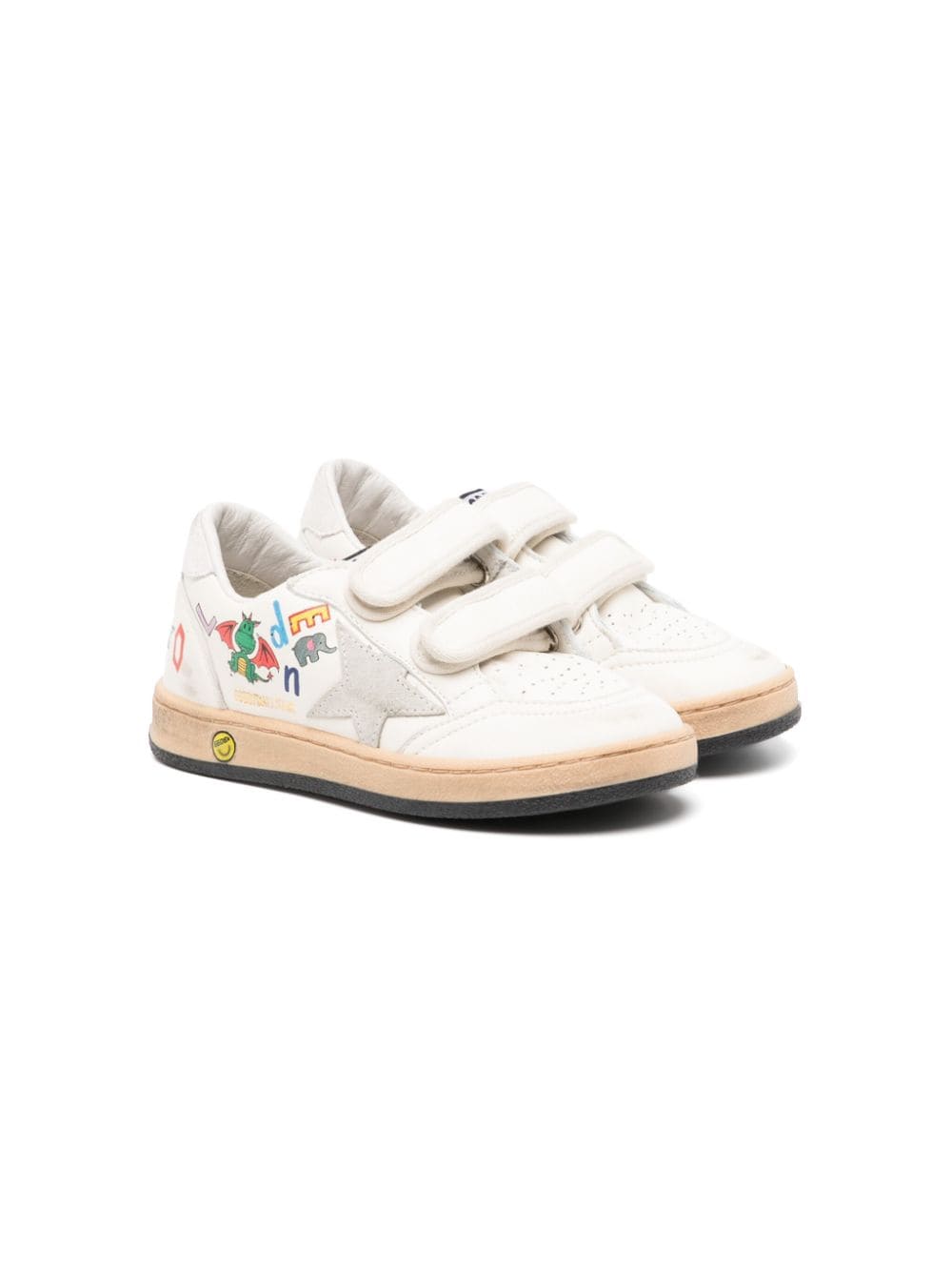 Golden Goose Kids Young Old School Sneakers - Weiß von Golden Goose Kids