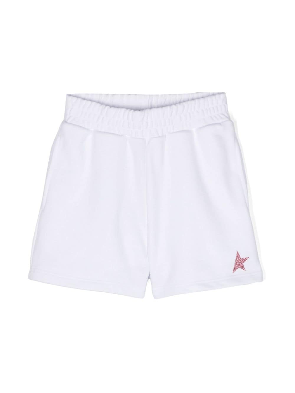 Golden Goose Kids Shorts mit Glitter-Detail - Weiß von Golden Goose Kids