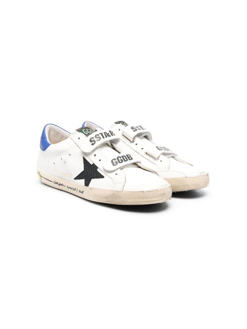 Golden Goose Kids Sneakers mit Klettverschluss - Weiß von Golden Goose Kids