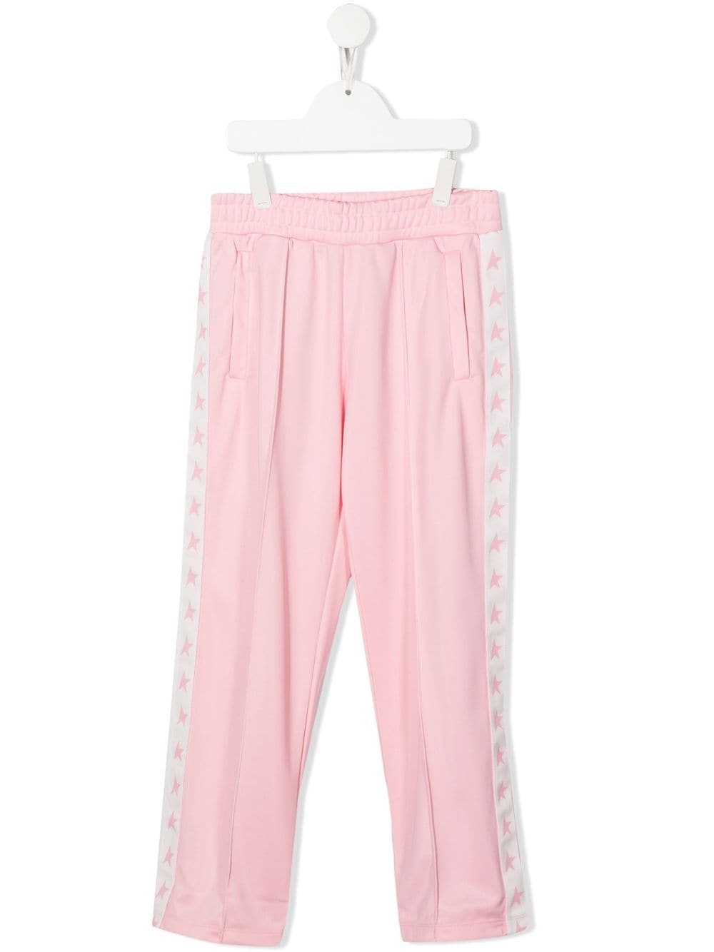 Golden Goose Kids Jogginghose mit Sternstreifen - Rosa von Golden Goose Kids