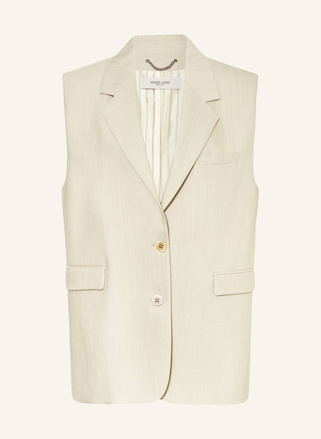 Golden Goose Blazerweste Journey beige von Golden Goose