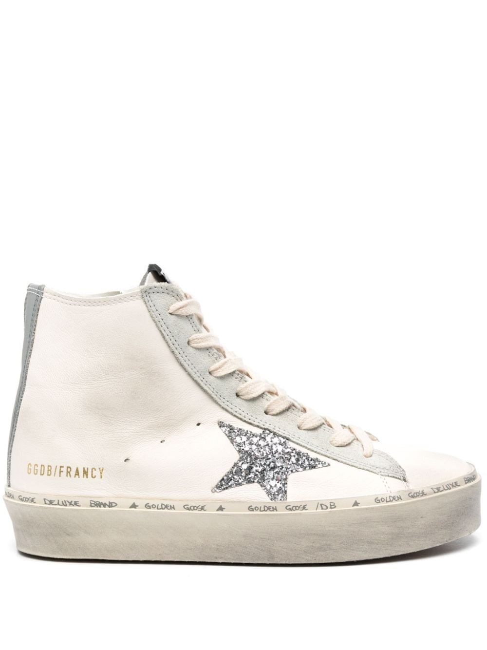 Golden Goose Francy High-Top-Sneakers - Weiß von Golden Goose