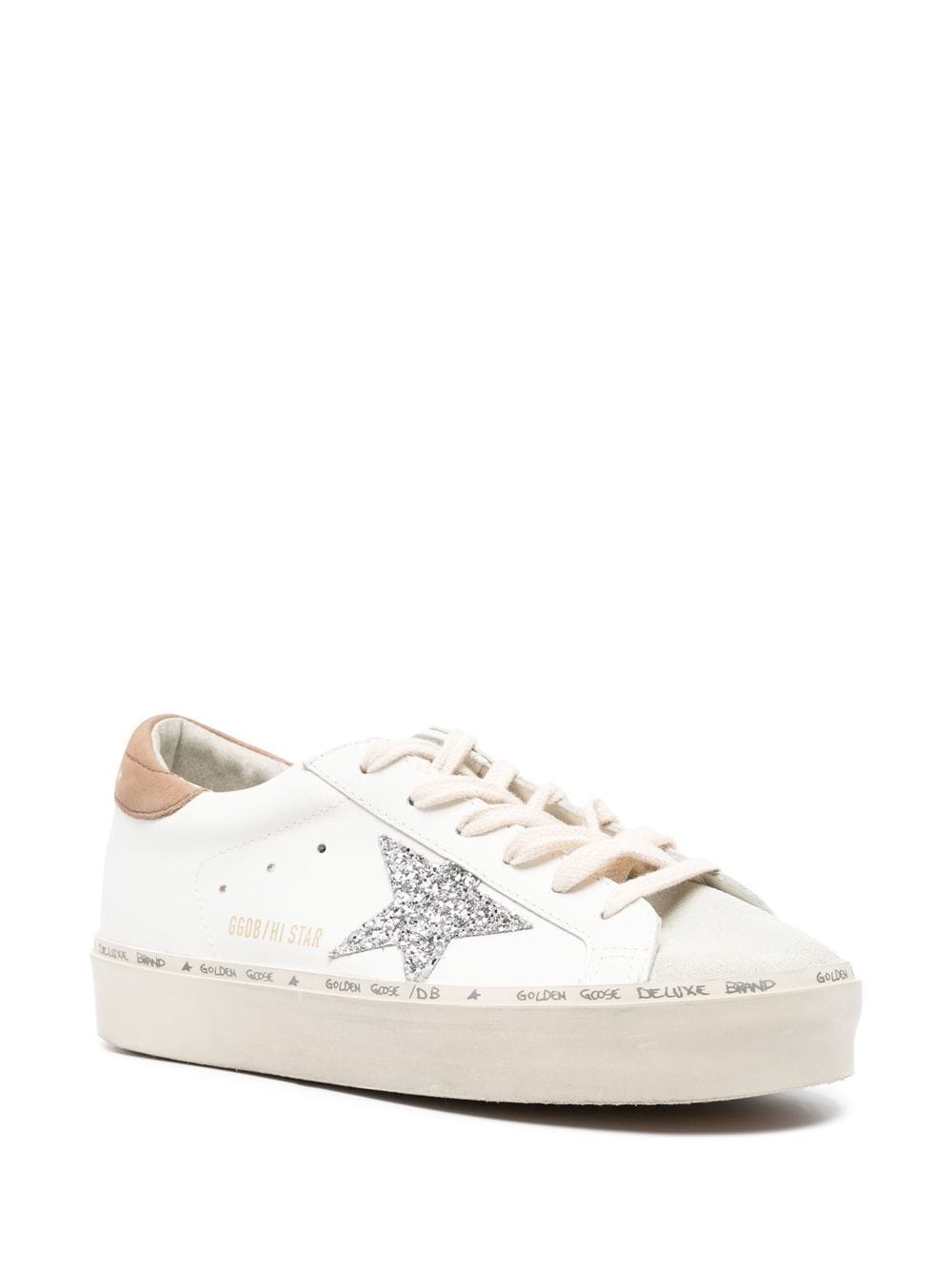 Golden Goose Star Sneakers mit Schnürung - Weiß von Golden Goose