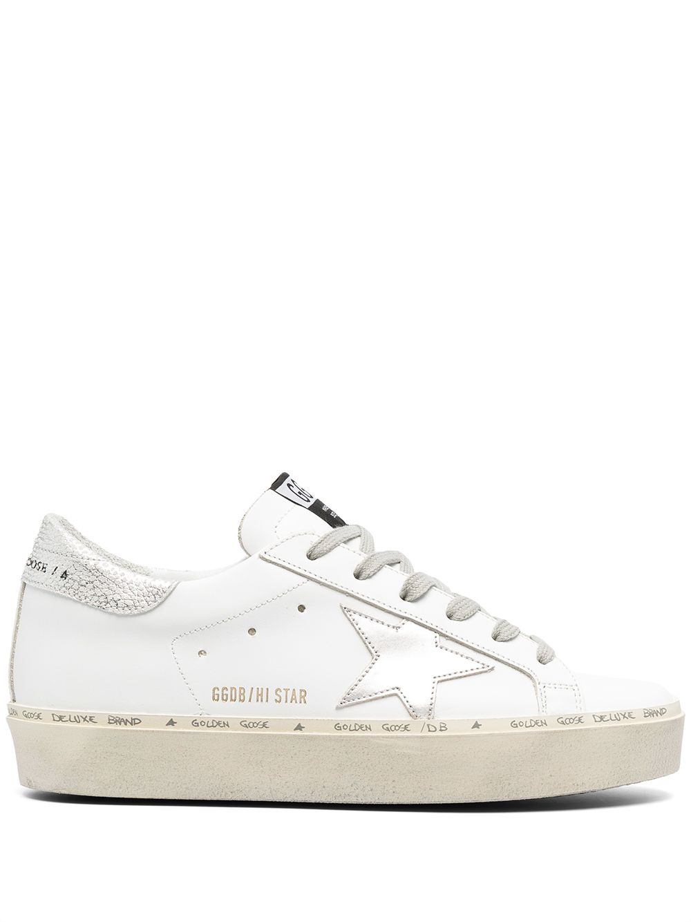 Golden Goose 'Hi Star' Sneakers - Weiß von Golden Goose