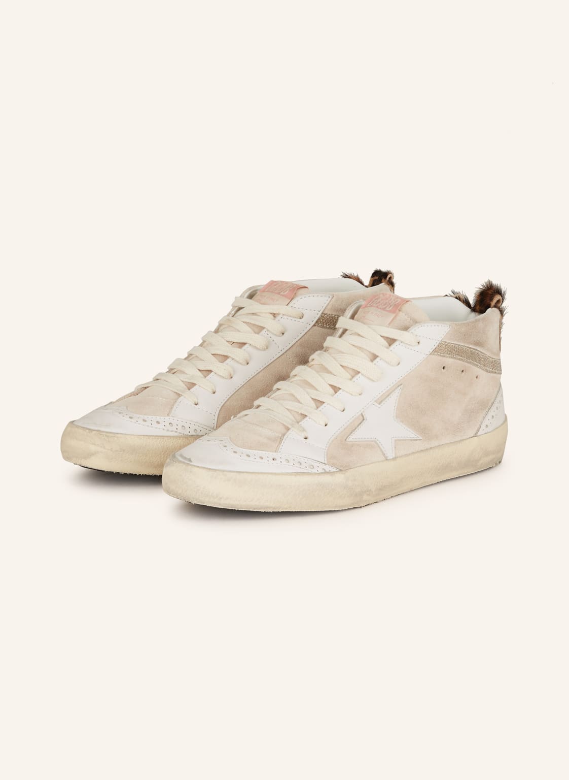 Golden Goose Hightop-Sneaker Mid Star beige von Golden Goose