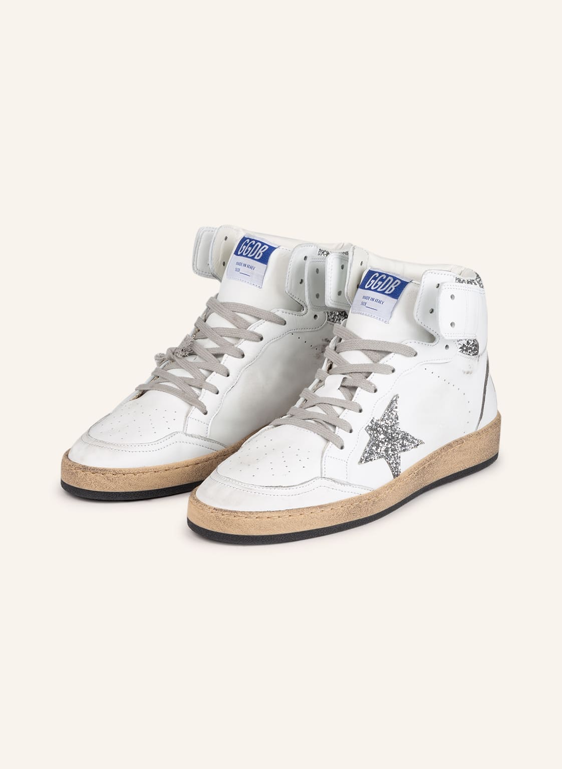 Golden Goose Hightop-Sneaker Sky Star weiss von Golden Goose