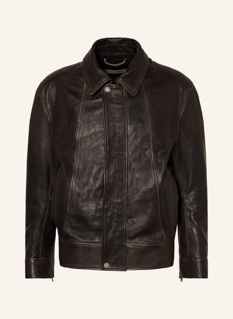 Golden Goose Lederjacke schwarz von Golden Goose