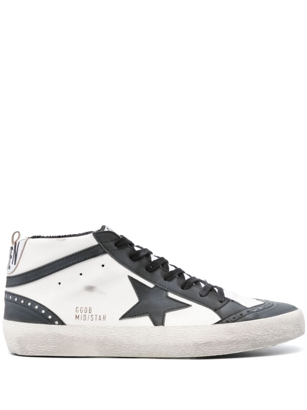 Golden Goose Mid Star Sneakers - Grau von Golden Goose