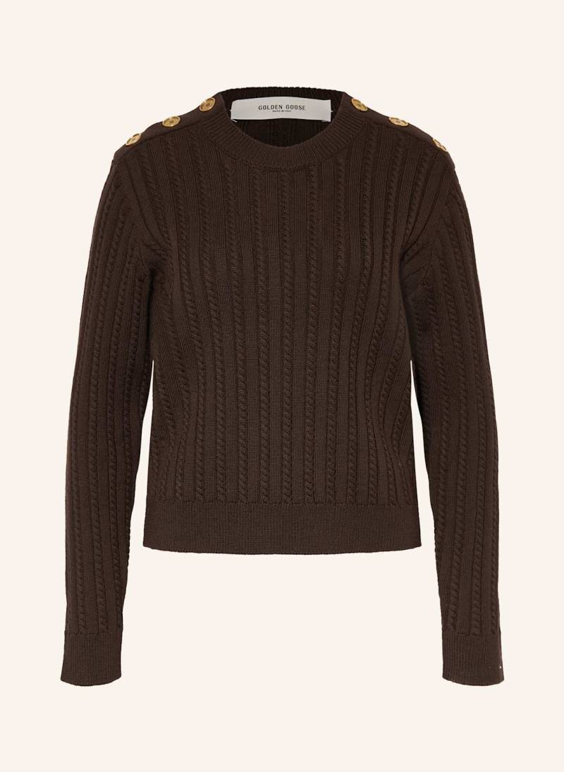 Golden Goose Pullover Journey braun von Golden Goose