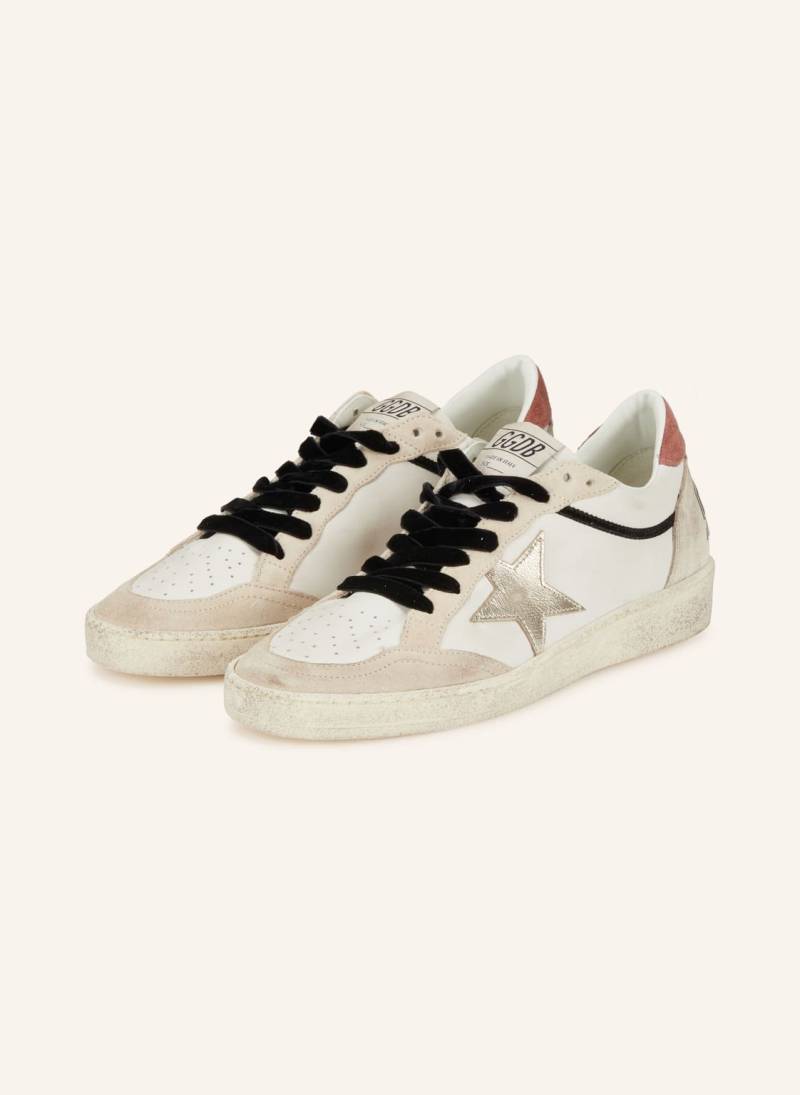 Golden Goose Sneaker Ball Star weiss von Golden Goose