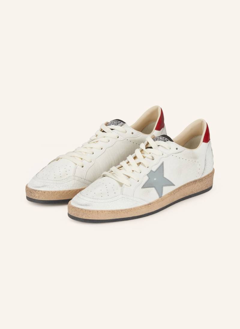 Golden Goose Sneaker Ball Star weiss von Golden Goose