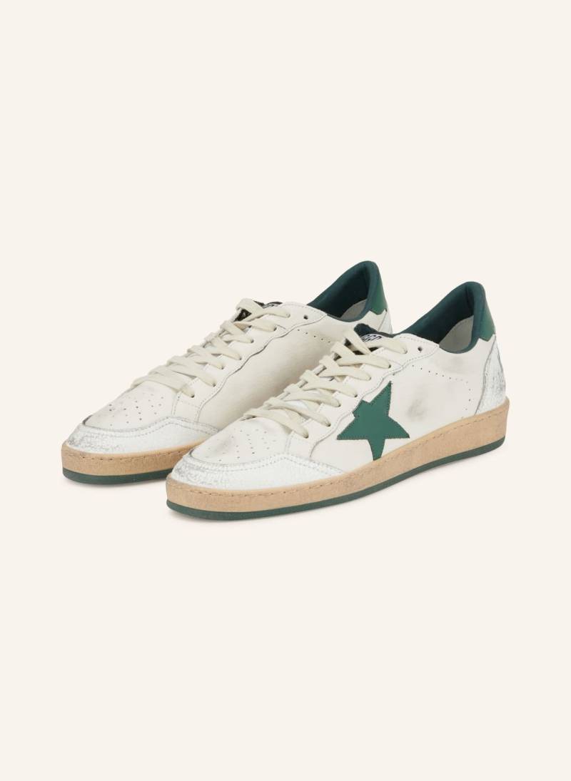 Golden Goose Sneaker Ball Star weiss von Golden Goose