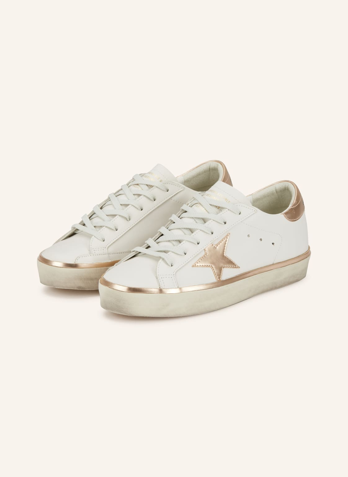 Golden Goose Sneaker Hi Star weiss von Golden Goose