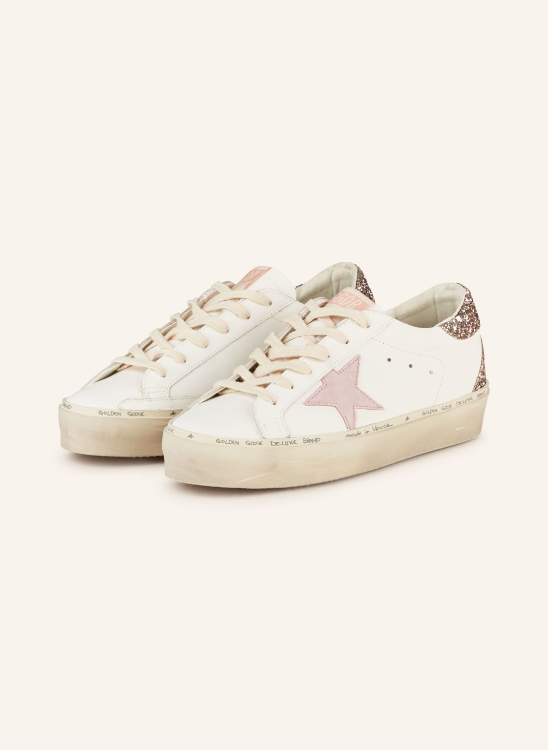 Golden Goose Sneaker Hi Star weiss von Golden Goose