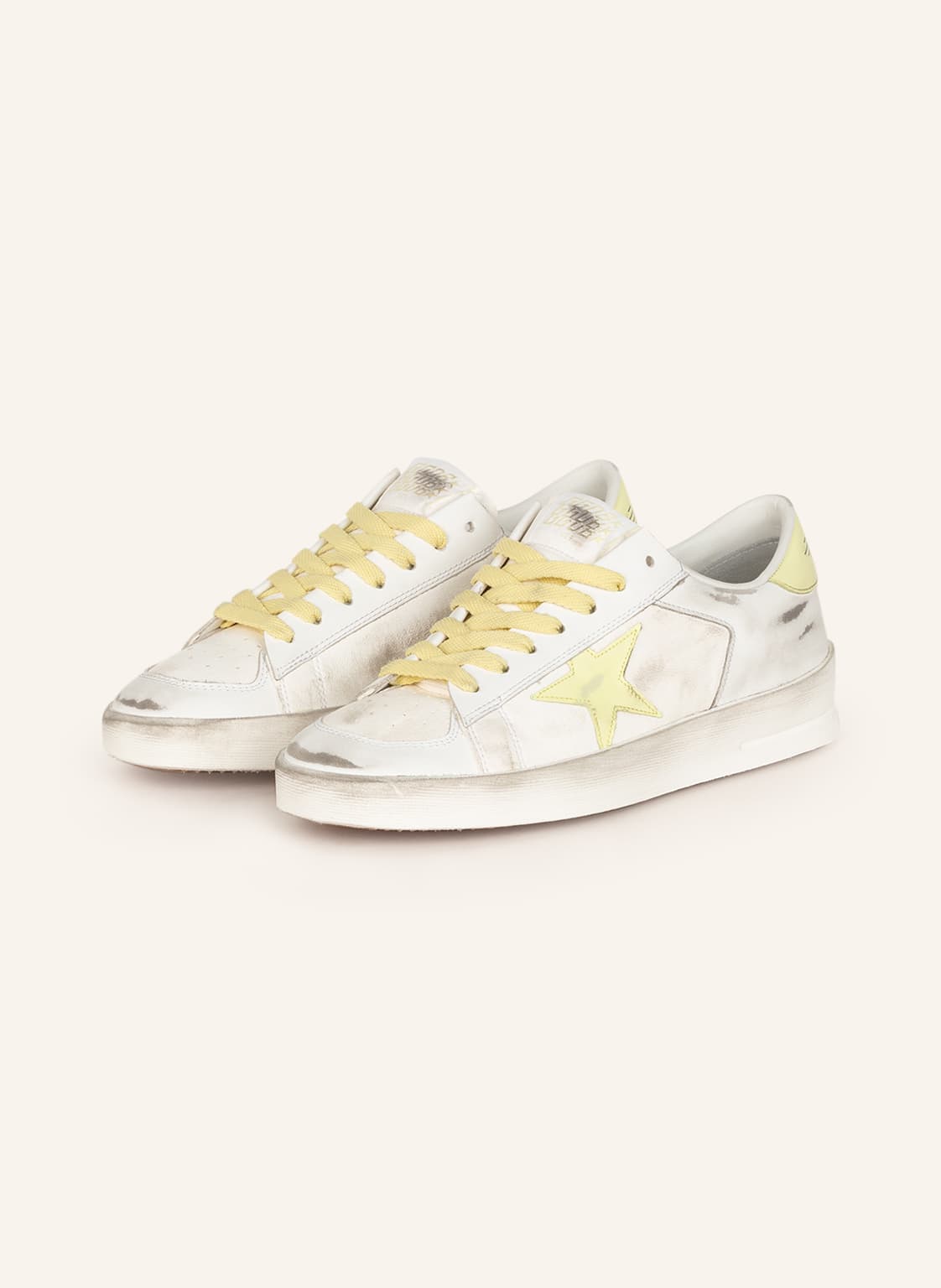 Golden Goose Sneaker Stardan weiss von Golden Goose