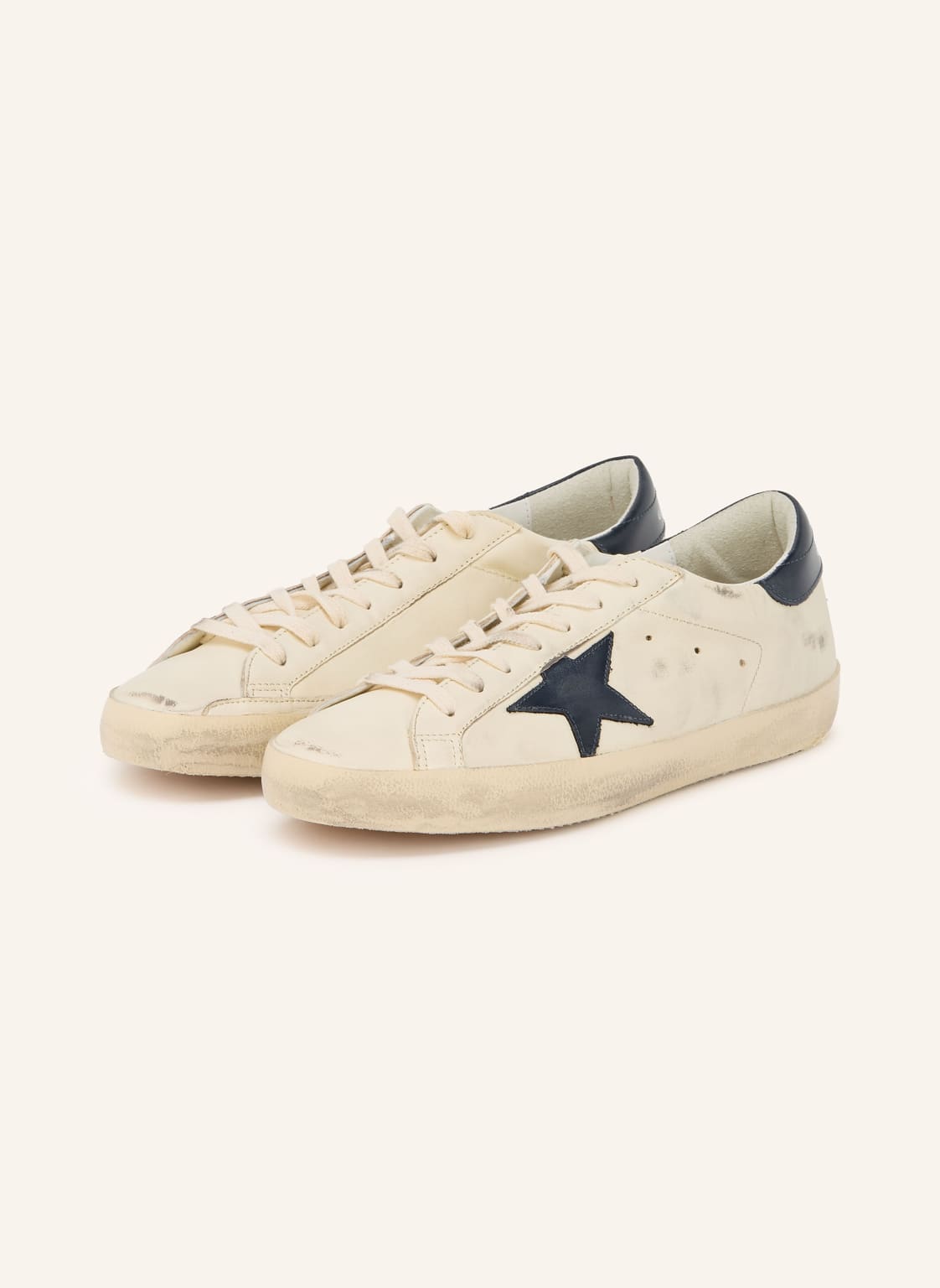 Golden Goose Sneaker Super-Star beige von Golden Goose
