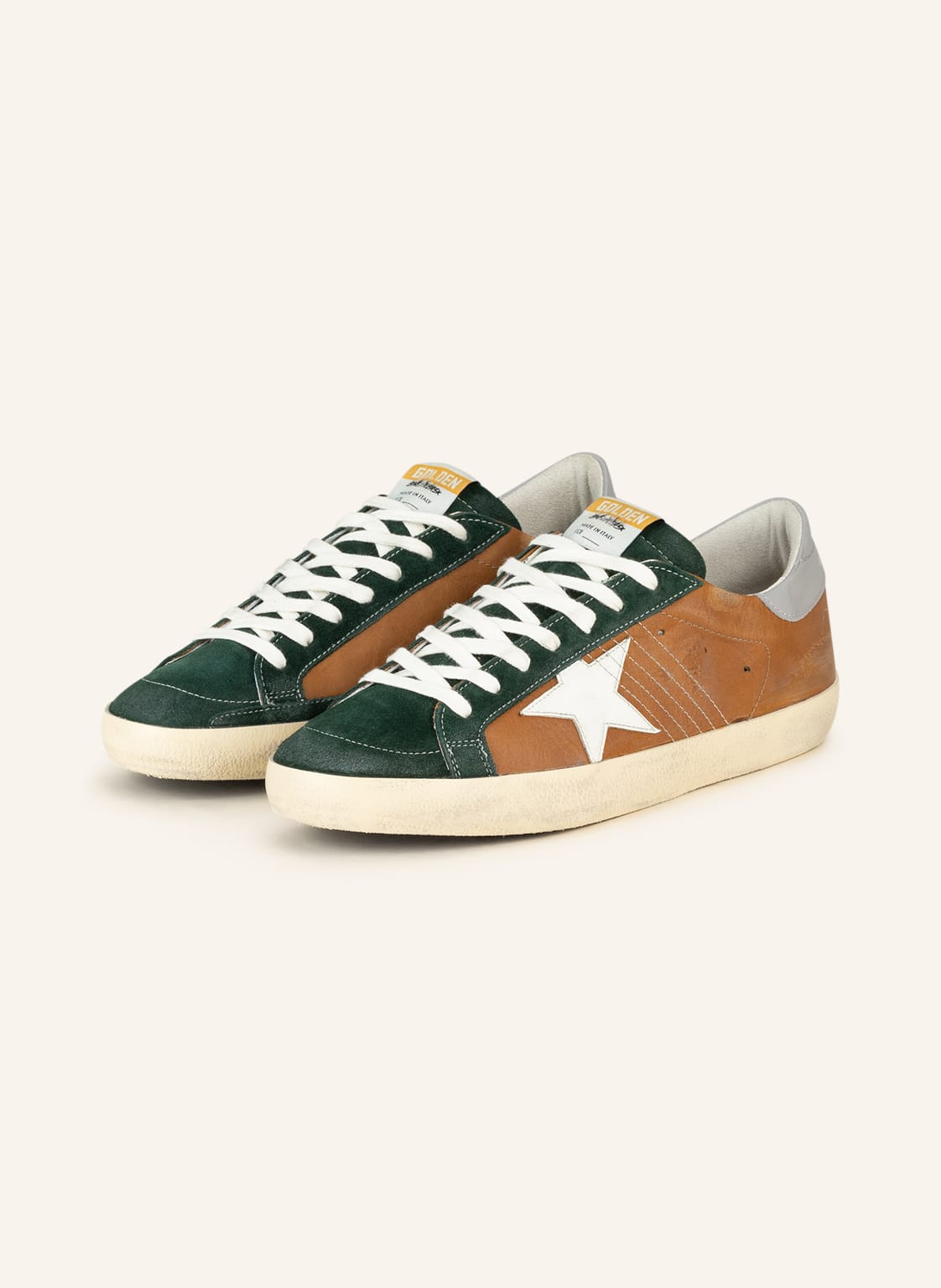 Golden Goose Sneaker Super-Star braun von Golden Goose