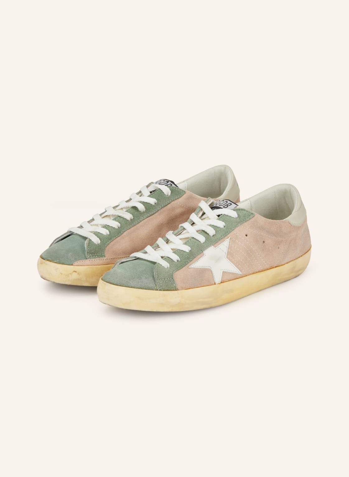 Golden Goose Sneaker Super-Star braun von Golden Goose
