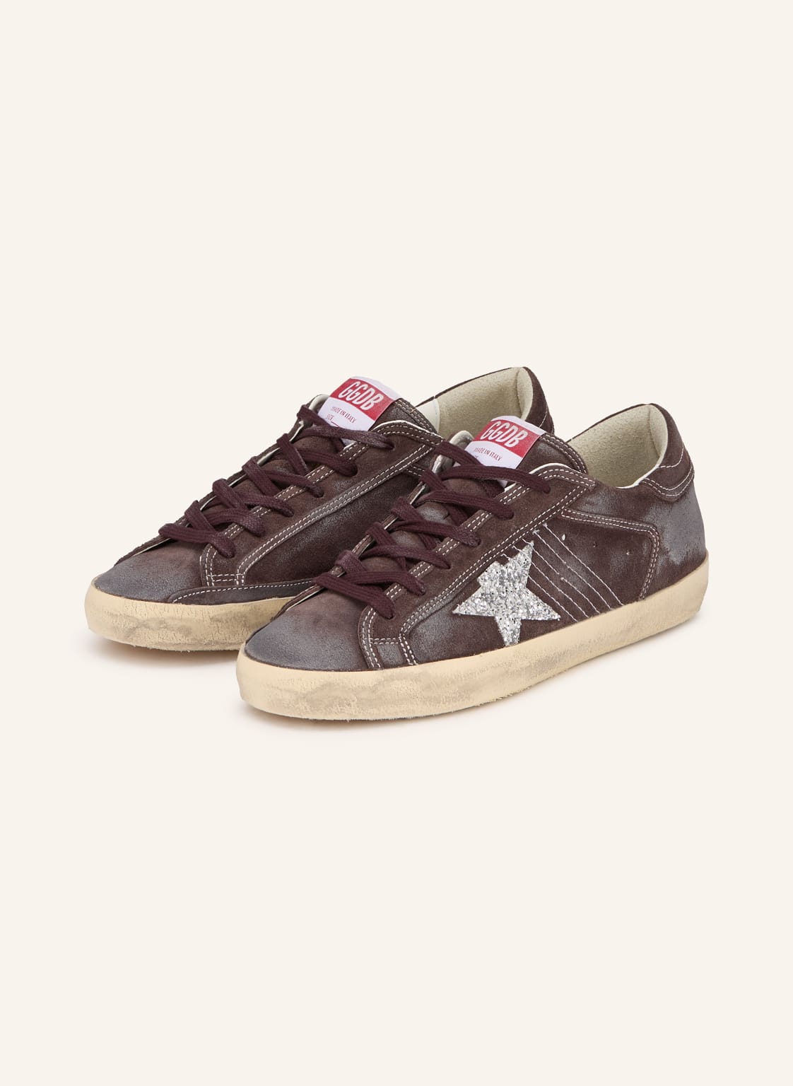 Golden Goose Sneaker Super-Star lila von Golden Goose