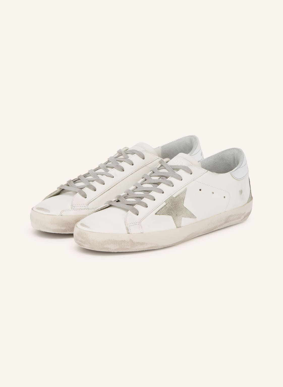 Golden Goose Sneaker Super-Star weiss von Golden Goose