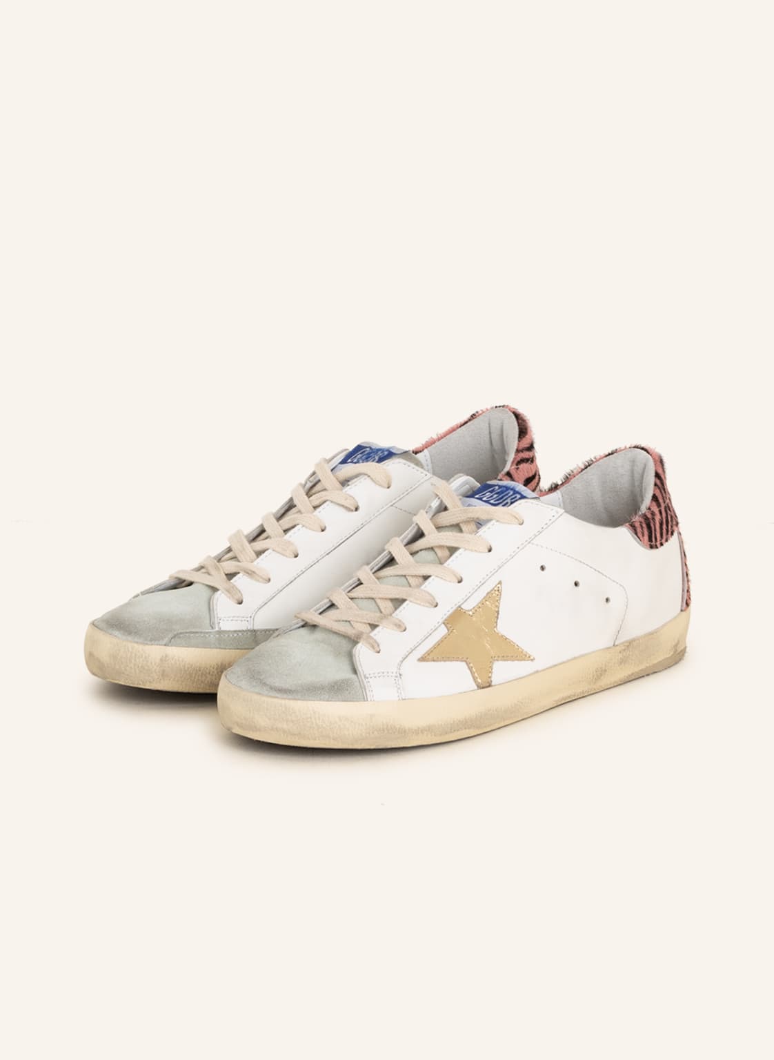 Golden Goose Sneaker Super-Star weiss von Golden Goose