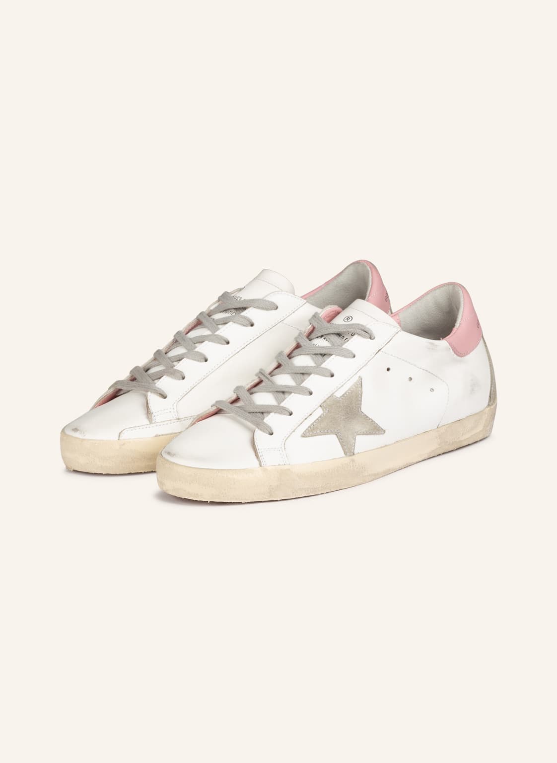 Golden Goose Sneaker Super-Star weiss von Golden Goose