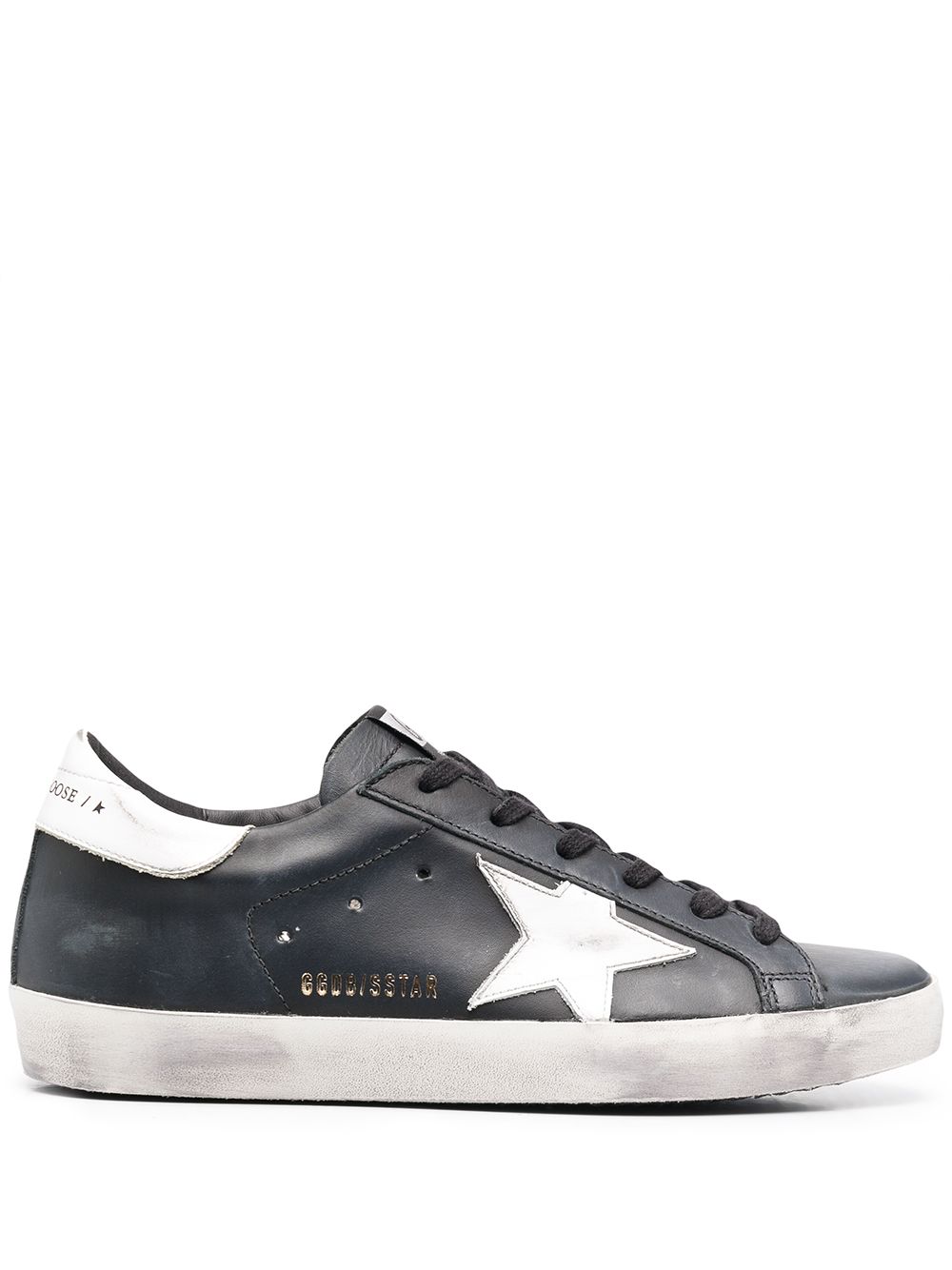 Golden Goose Sneakers mit Logo-Patch - Schwarz von Golden Goose