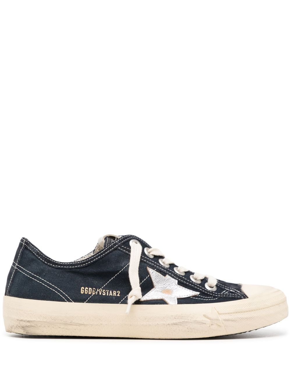 Golden Goose Sneakers mit Stern-Patch - Blau von Golden Goose