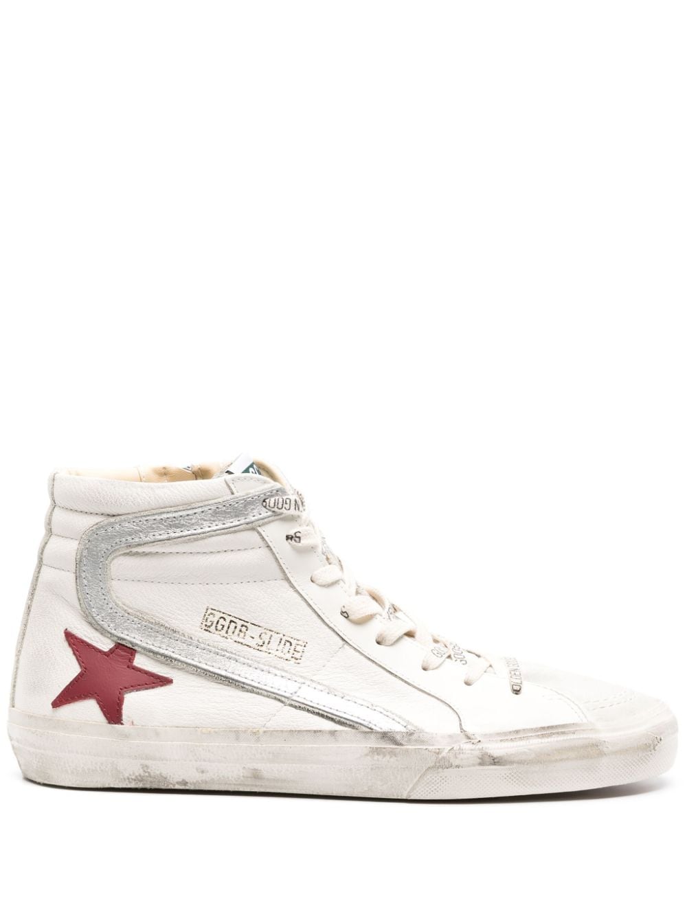 Golden Goose Sneakers mit Stern-Patch - Weiß von Golden Goose